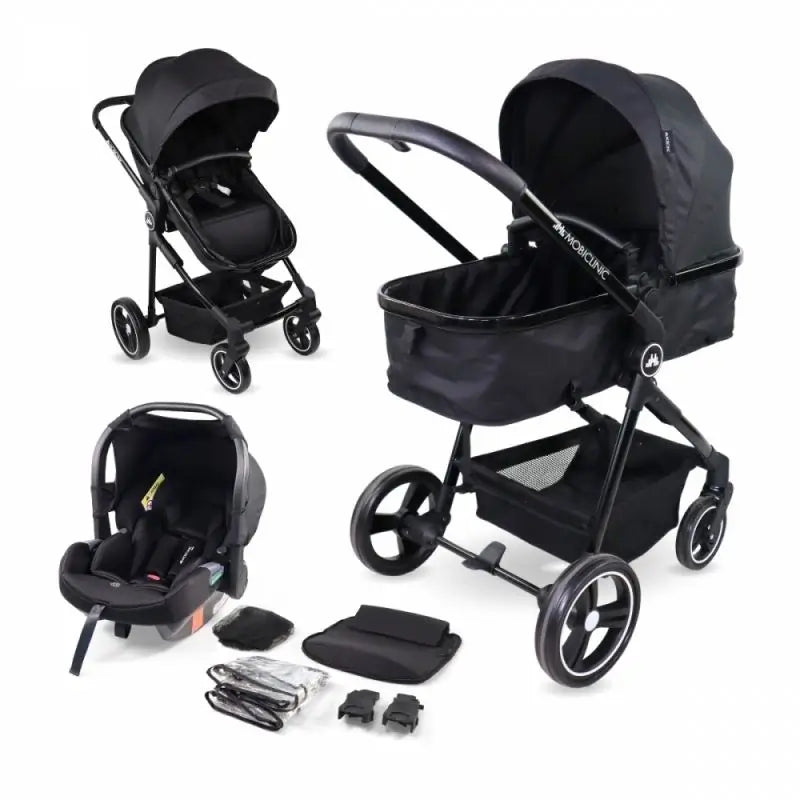 Mobiclinic Silla De Paseo Plegable Darky 3 En 1 Gris