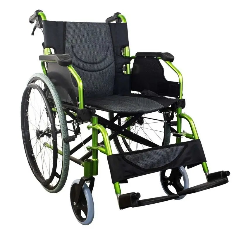 Mobiclinic Silla De Ruedas Plegable Con Reposabrazos Abatibles 