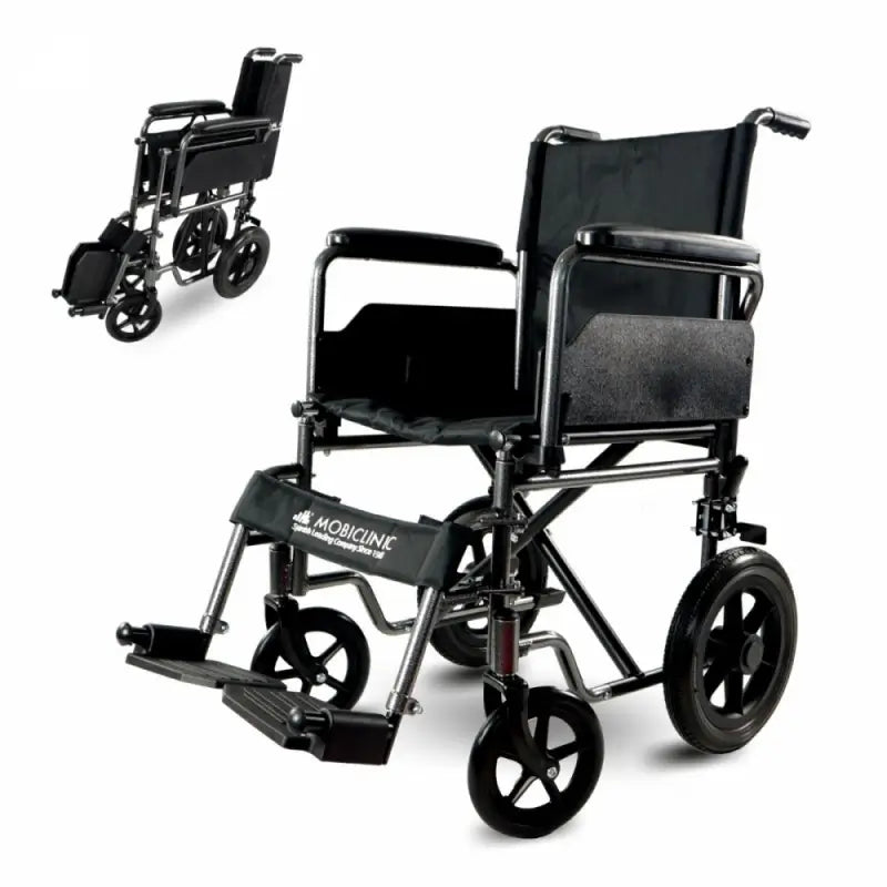 Mobiclinic Silla De Ruedas Plegables Con Ruedas Pequeñas