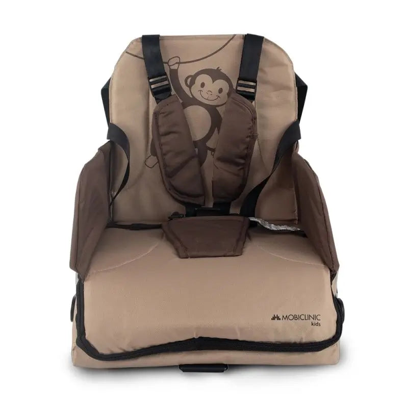 Mobiclinic Trona De Viaje Plegable Monkey Beige