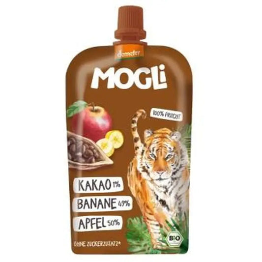 Mogli Smoothie Manzana Platano Cacao 6Udsx120Gr. Demet**