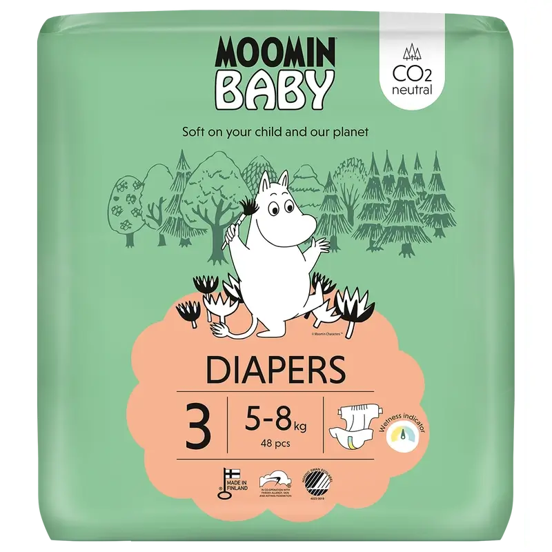 Moomin Baby 3 , 48 unidades