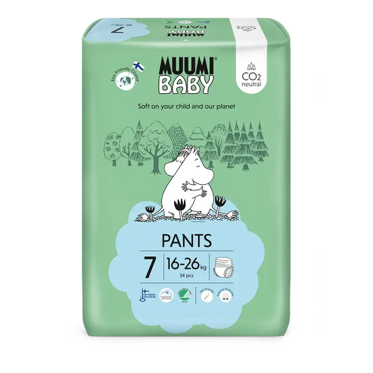 Moomin Baby Pañales de entrenamiento Talla 7 , 34 unidades