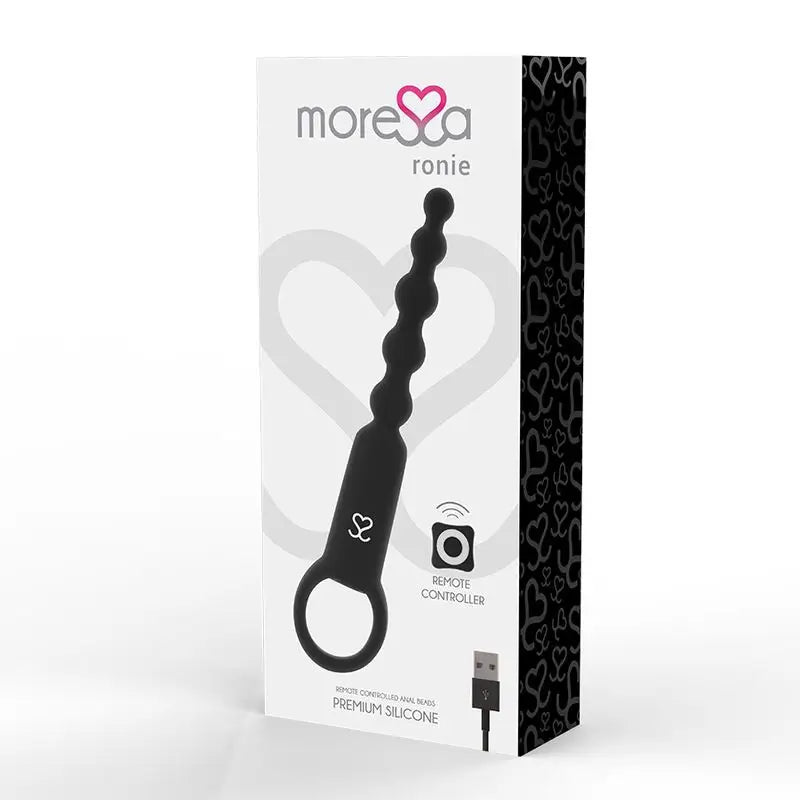 Moressa Ronie Control Remoto Placer Anal Negro