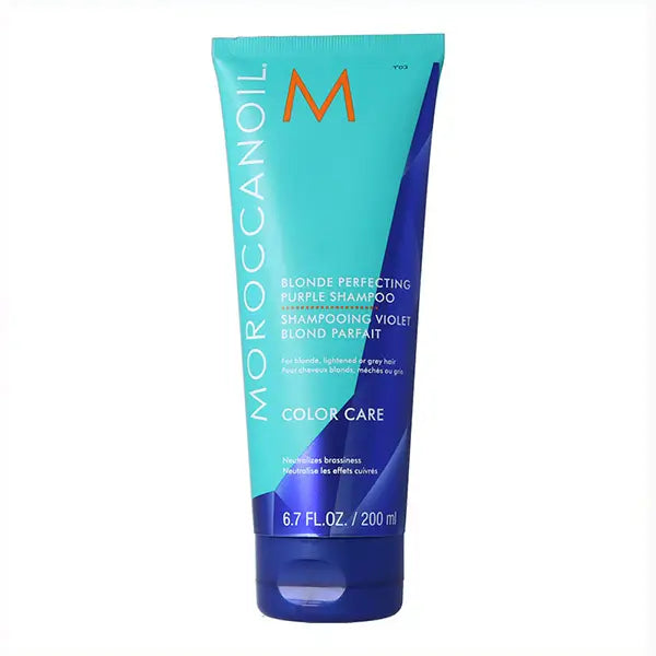 Moroccanoil Champú Morado Para Cuidado Del Color, 200 ml