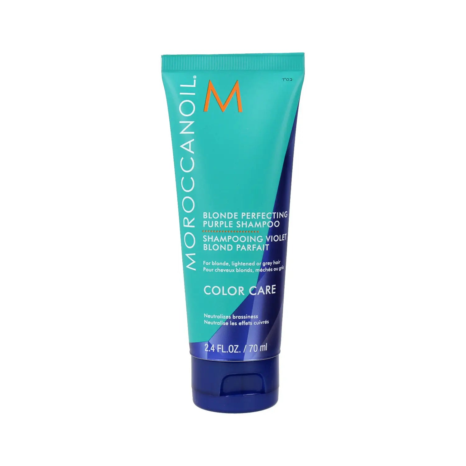 Moroccanoil Champú Morado Perfeccionador Para Cuidado Del Color Rubios, 70 ml