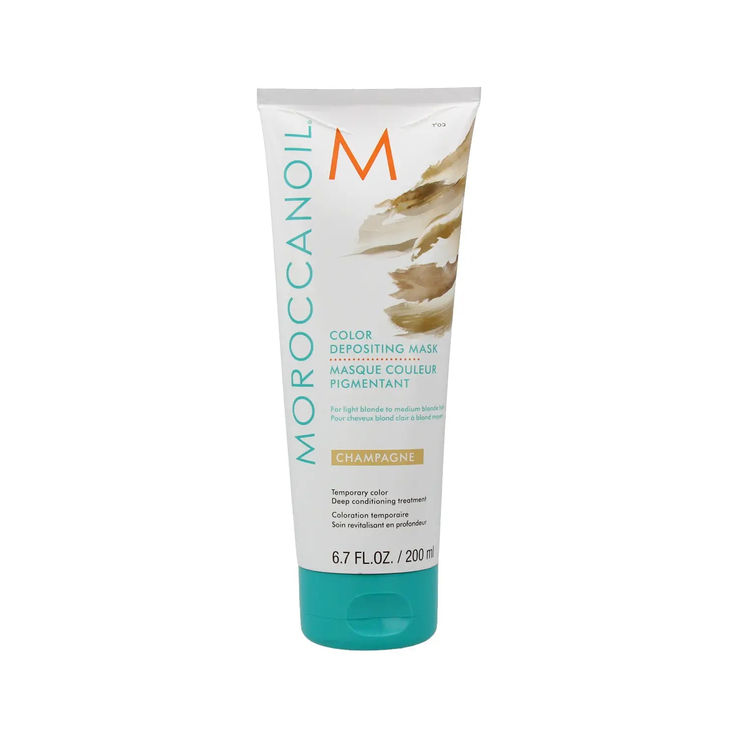 Moroccanoil Mascarilla Depositora De Color Champagne, 200 ml