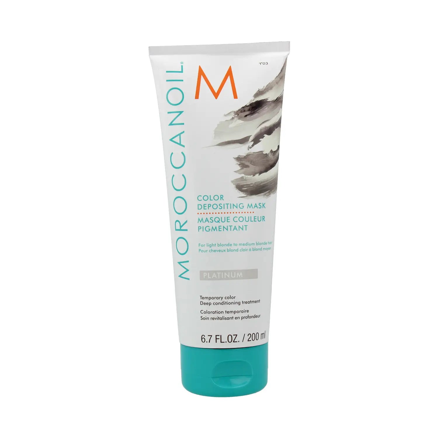 Moroccanoil Mascarilla Depositora De Color Platino, 200 ml