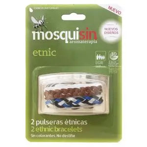 Mosquisin Pulsera Étnica Braceletes , 2 unidades