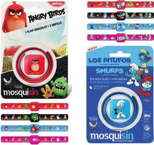 Mosquisin Pulsera Slap Bracelete Y Tobillera , 1 unidades