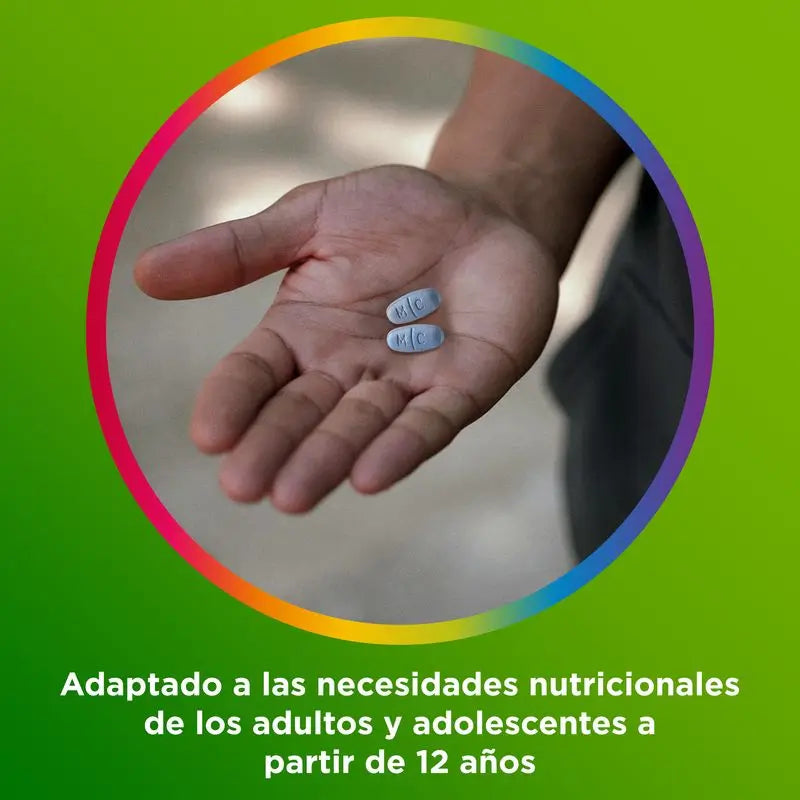 Multicentrum Complemento Alimenticio multivitamínico para adultos, 30 comprimidos