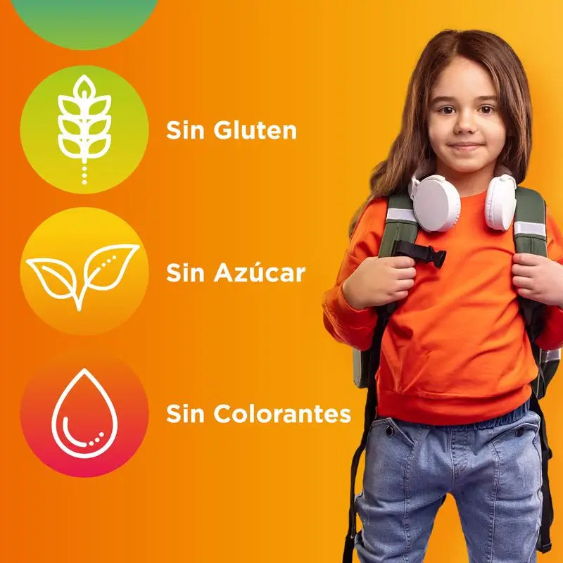 Multicentrum Junior Multivitamínico + 4 años, 30 Comprimidos