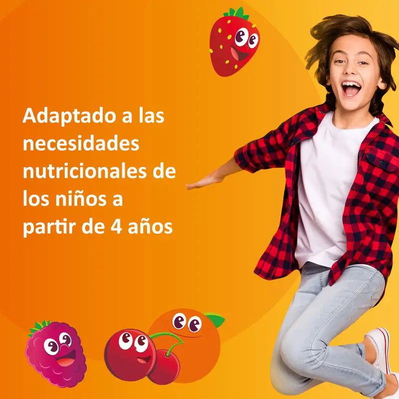 Multicentrum Junior Multivitamínico + 4 años, 30 Comprimidos