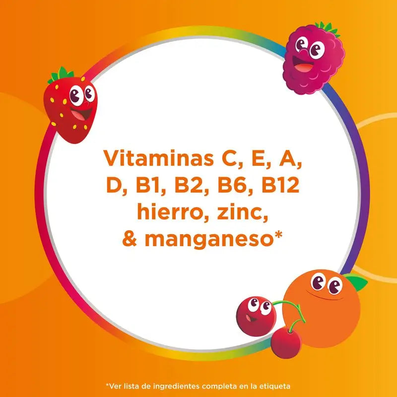 Multicentrum Junior Multivitamínico + 4 años, 30 Comprimidos