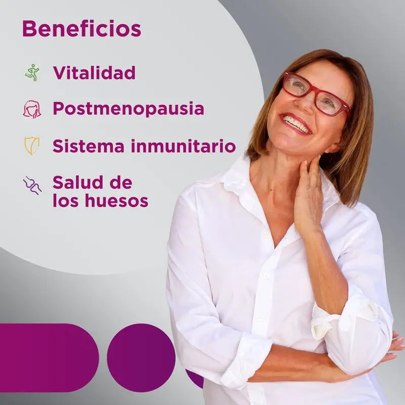 Multicentrum Mujer 50+ Complemento alimenticio Multivitamínico, 30 comprimidos