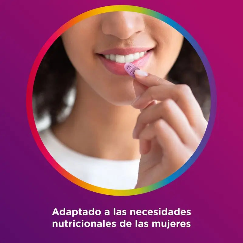 Multicentrum Mujer Complemento alimenticio Multivitamínico, 30 comprimidos