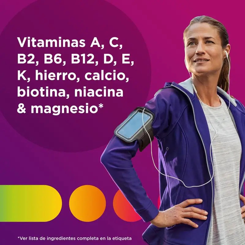 Multicentrum Mujer Complemento alimenticio Multivitamínico, 90 comprimidos