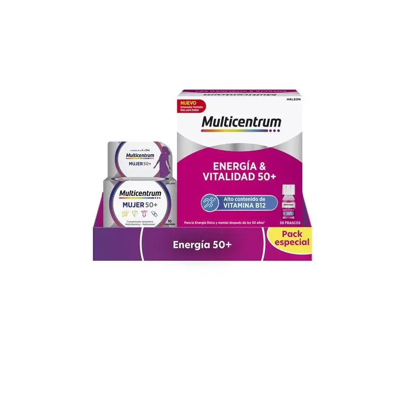 Multicentrum Pack Mujer Energia 50+