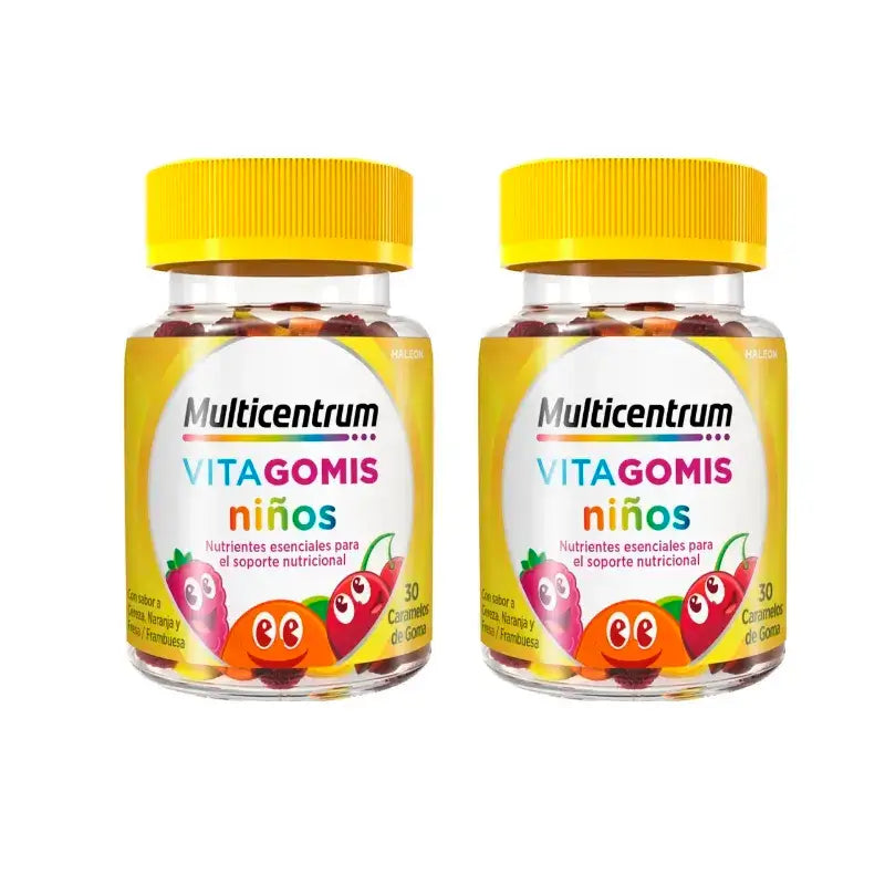 Multicentrum Vitagomis Junior Pack 2 x 30 gominolas