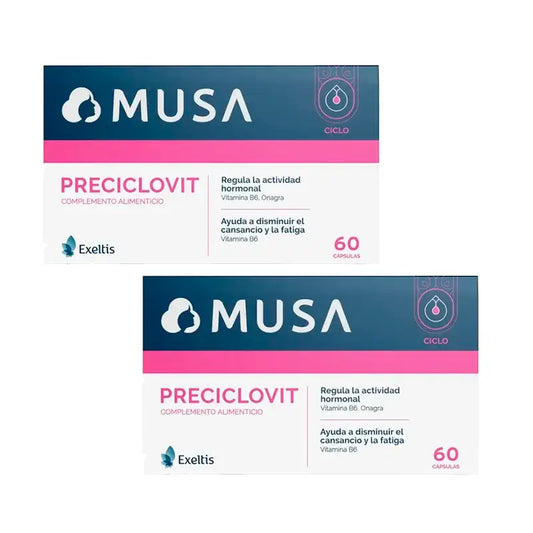 Musa Duplo Preciclovit Premenstrual , 2 x 30 cápsulas