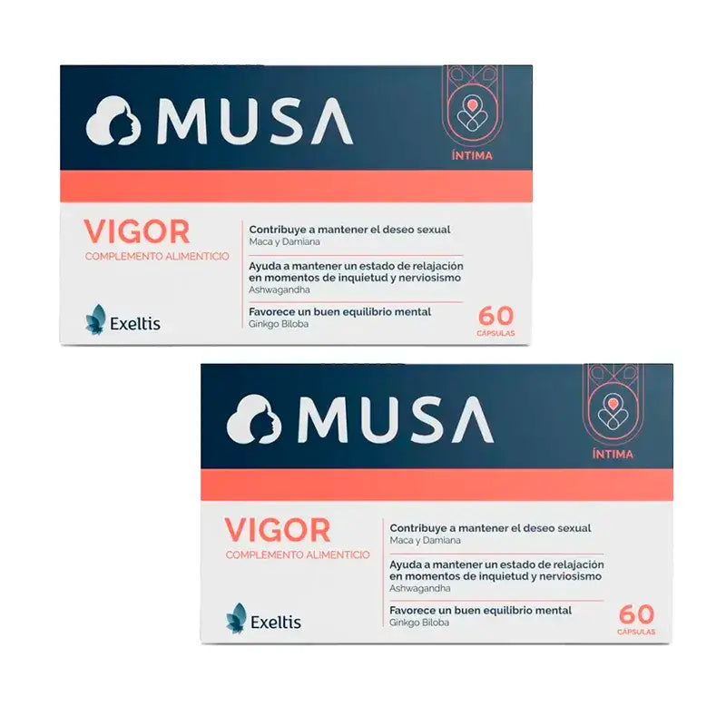 Musa Duplo Vigor Libido , 2 x 30 cápsulas