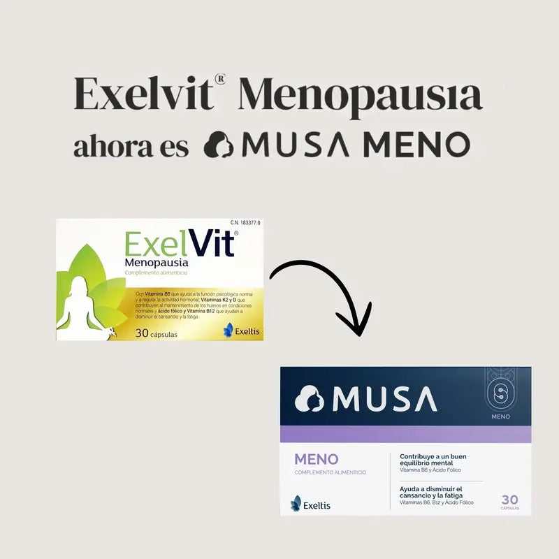 Musa Menopausia Complemento Alimenticio, 30 cápsulas