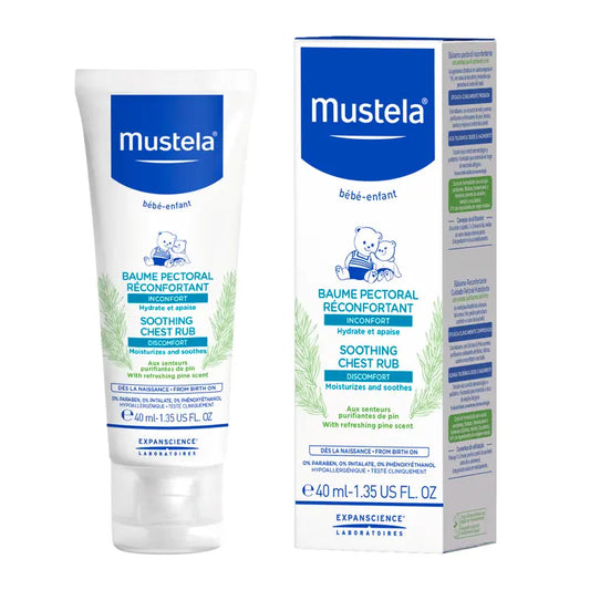 Mustela Bálsamo Pectoral Reconfortante, 40 ml