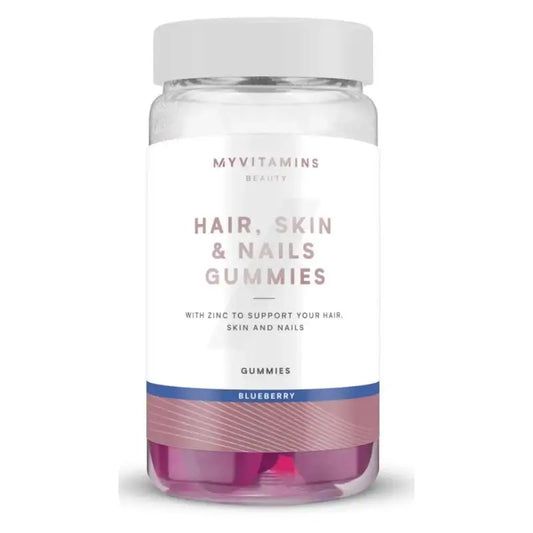 Myvitamins Hair Skin And Nails Gummies Blueberry , 60 gummies