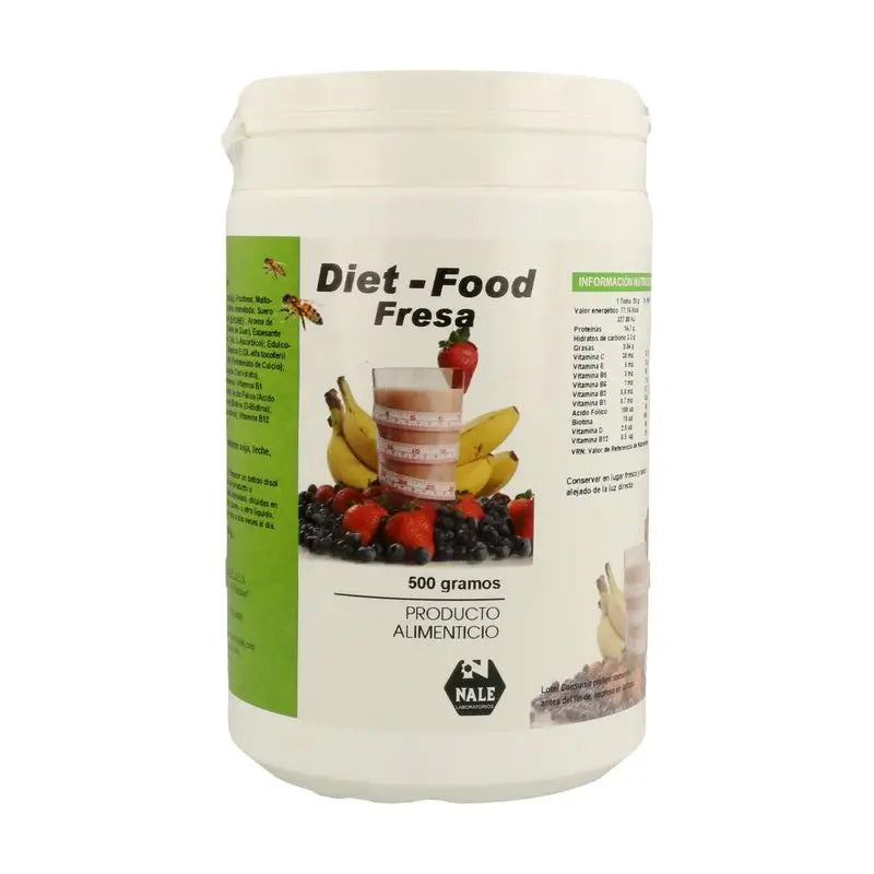 Nale Diet Food Batido Sabor Fresa 500Gr