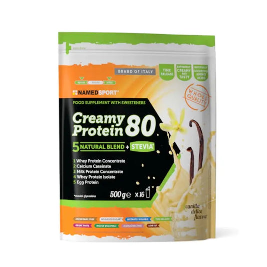 Named Sport Creamy Protein Vanilla Delice , 1 bolsa de 500 gr