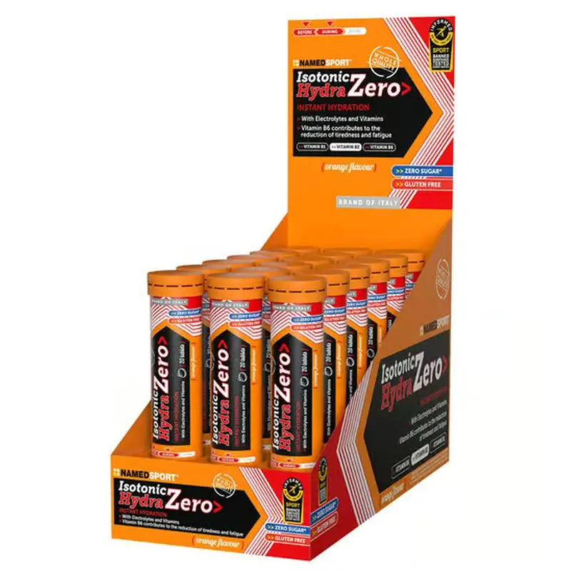 Named Sport Isotonic Hydra Zero Limon 18Tubosx20 Comprimidos