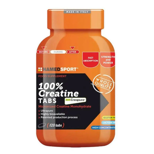 Named Sport Suplemento 100% Creatine Tab , 1 bote de 120 cpr