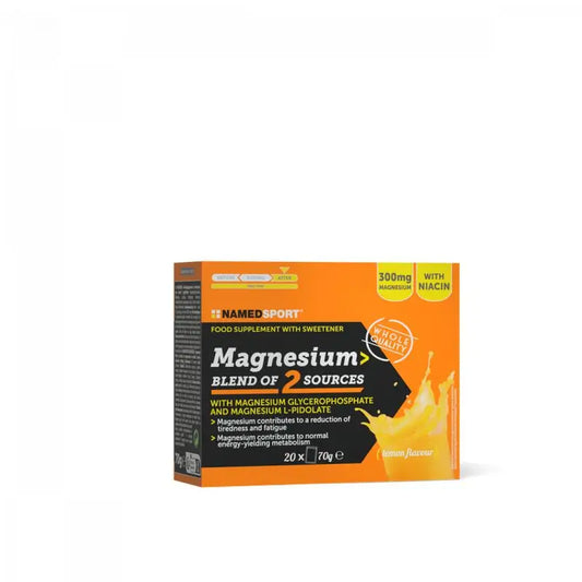 Named Sport Vitaminas Y Minerales Magnesium Blend Of 2 Sources , 1 caja de 20 sobres