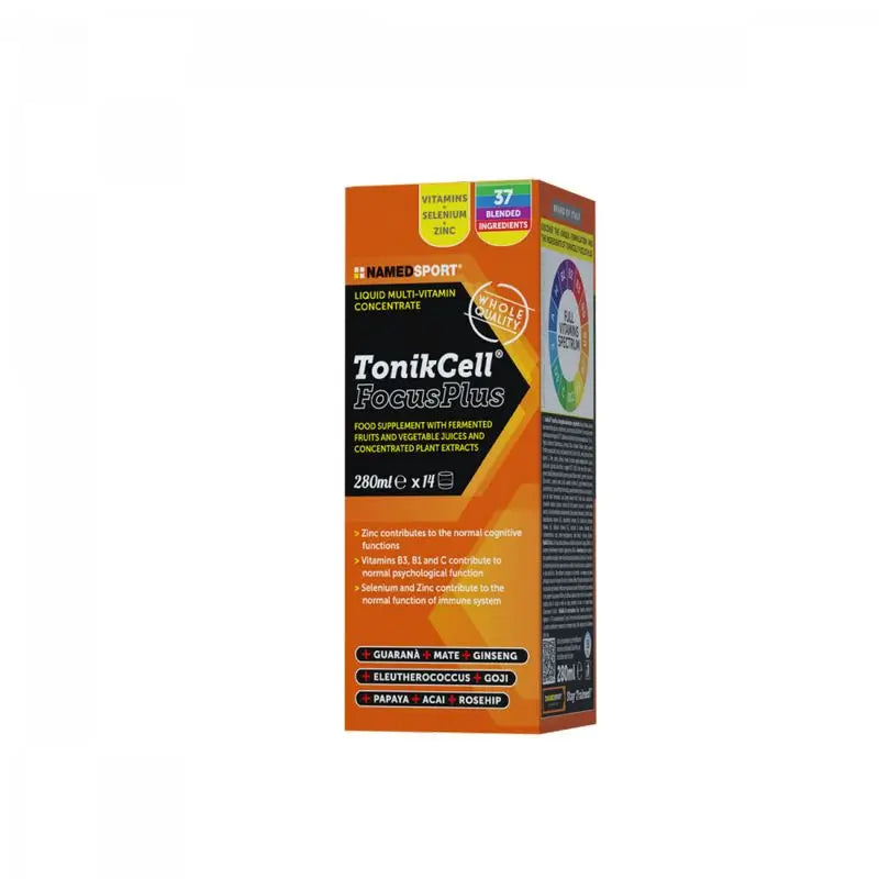 Named Sport Vitaminas Y Minerales Tonikcell® Focusplus , 1 bote de 280 ml