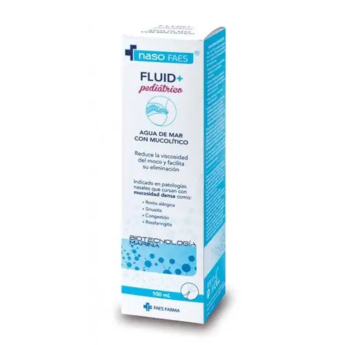 Naso Faes Fluid+ Pediatrico Limpieza Nasal 100 ml