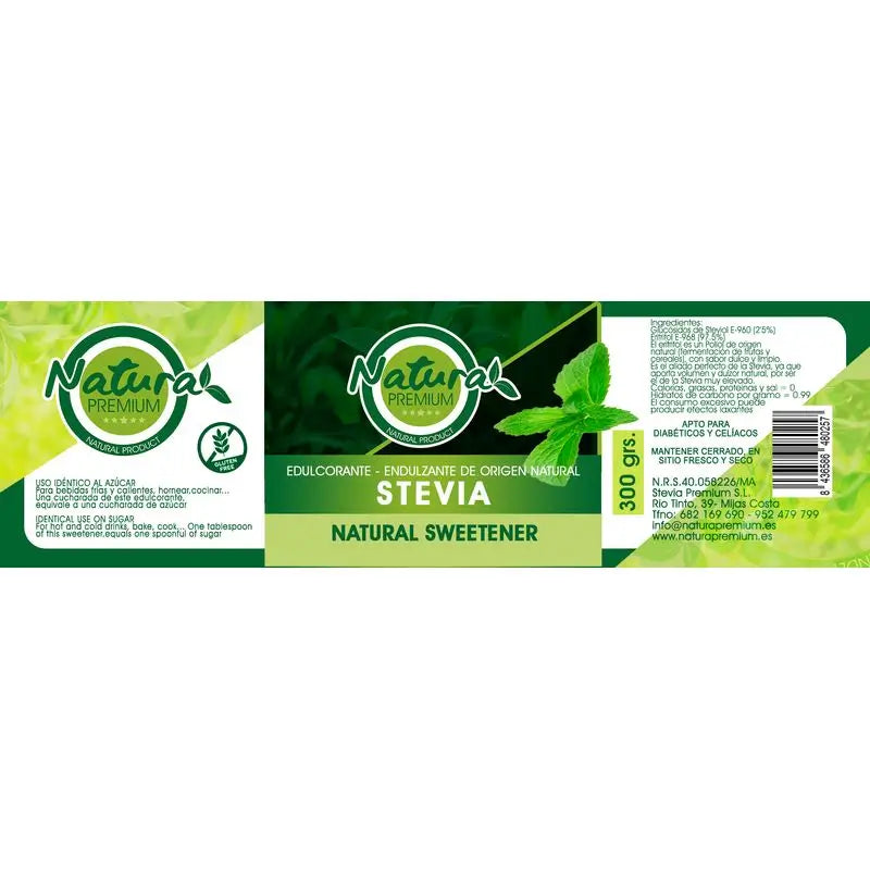 Natura Premium Stevia Endulzante  , 300 gr