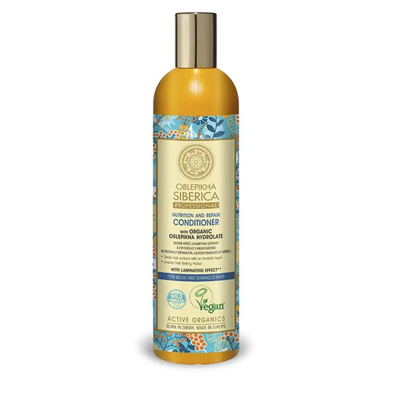 Natura Siberica Oblepikha Acondicionador Espion Amarillo Reparacion Na, 400 ml