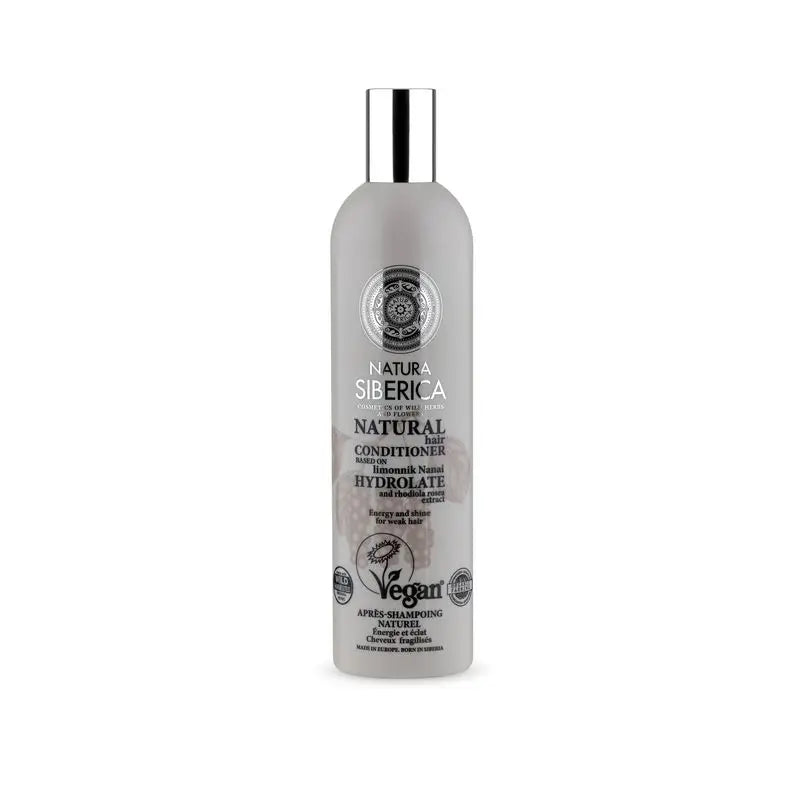 Natura Siberica Tratamientos Capilares Balsamo Capilar Energia Y Brillo Cab. Debil Na, 400 ml