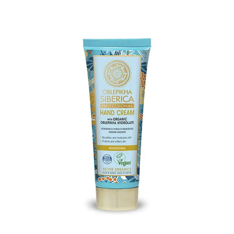 Natura Siberica Oblepikha Crema De Manos Espino Amarillo Nutritiva Na, 75 ml