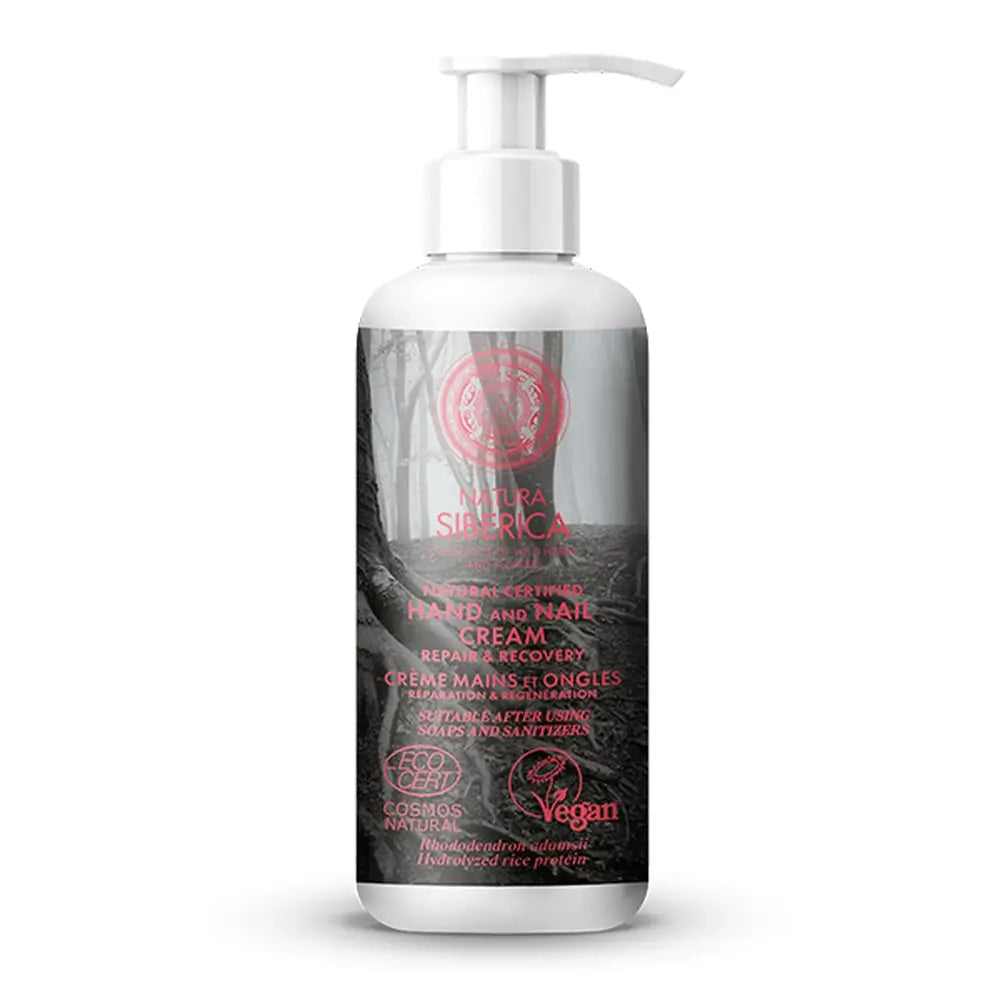 Natura Siberica Crema De Manos Y Uñas Reparación Y Recuperación, 250 Ml