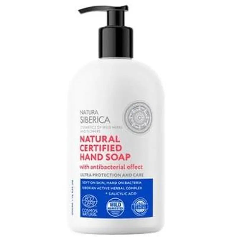 Natura Siberica Jabon De Manos Higienizante Antibacteriano 500Ml. 