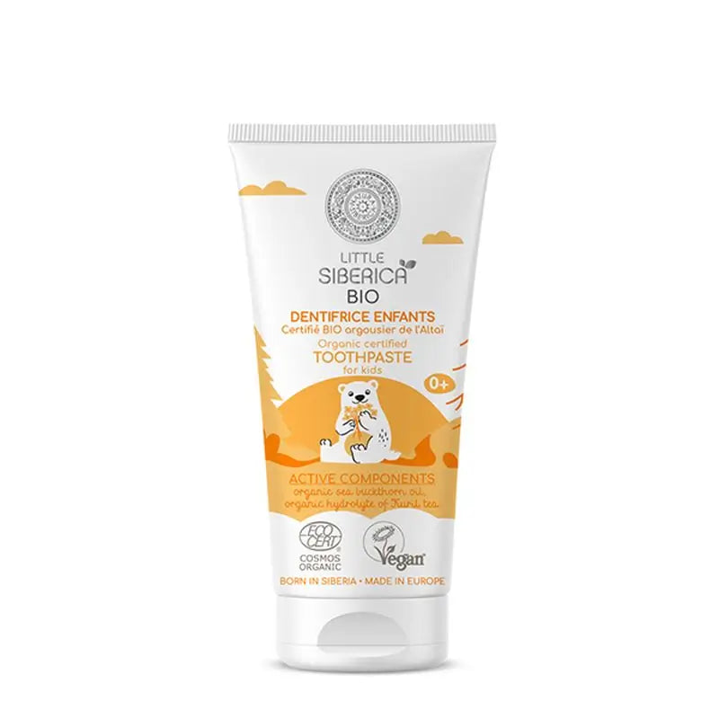 Natura Siberica Little Siberica Dentifrico Espino Amarillo Niños Na, 60 gr