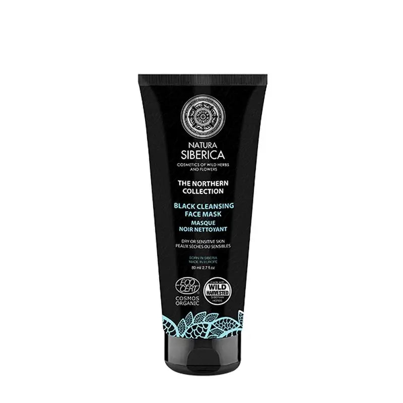 Natura Siberica Northern Collection Mascarilla Facial Negra Brillo Piel Na, 80 ml