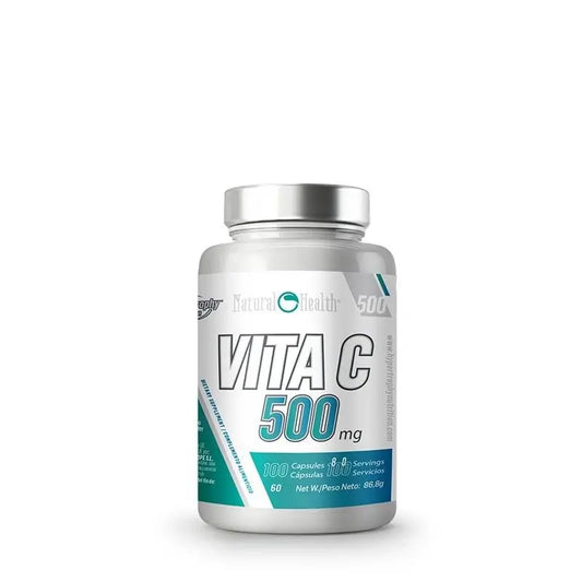 Natural Health Vita C 500Mg | Vitamina C | 100 Cap cápsulas