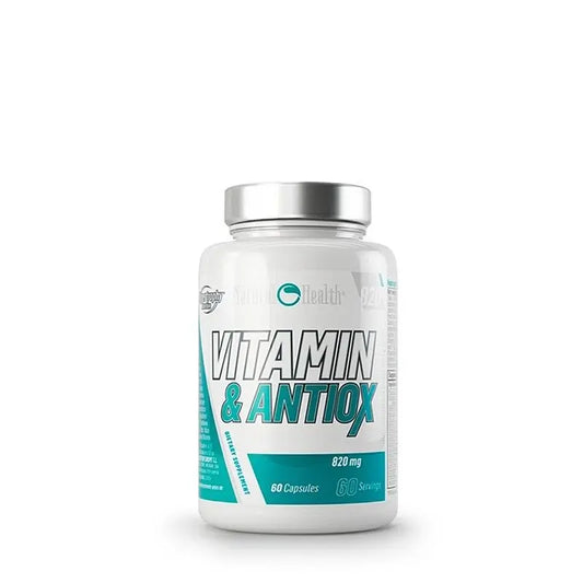 Natural Health Vitamin & Antiox Complejo Multivitamínico, 60 cápsulas