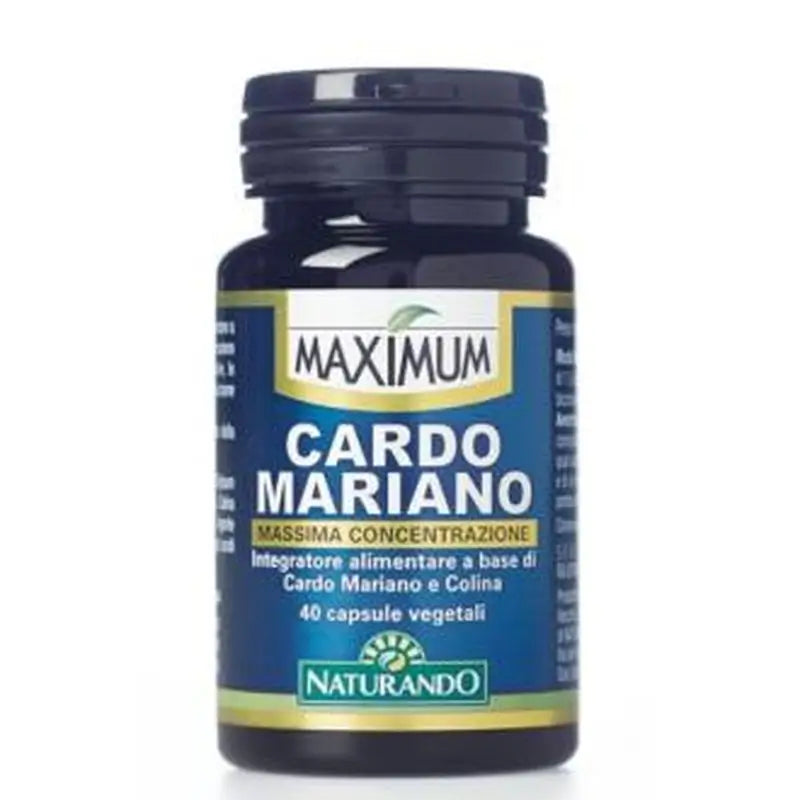 Naturando Maximum Cardo Mariano 40 Cápsulas 