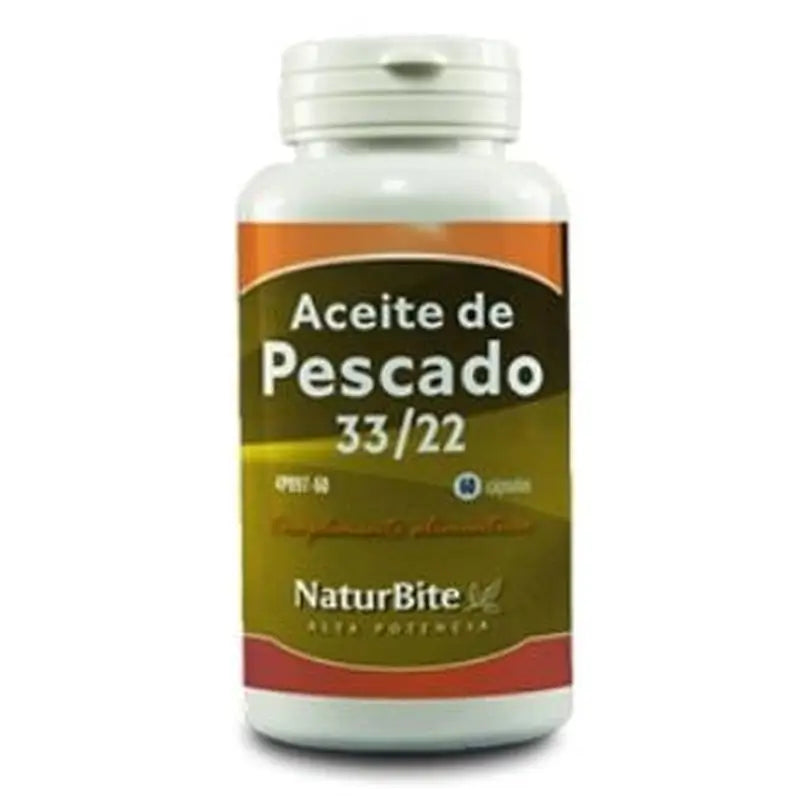 Naturbite Aceite De Pescado 1000Mg. 120 Cápsulas