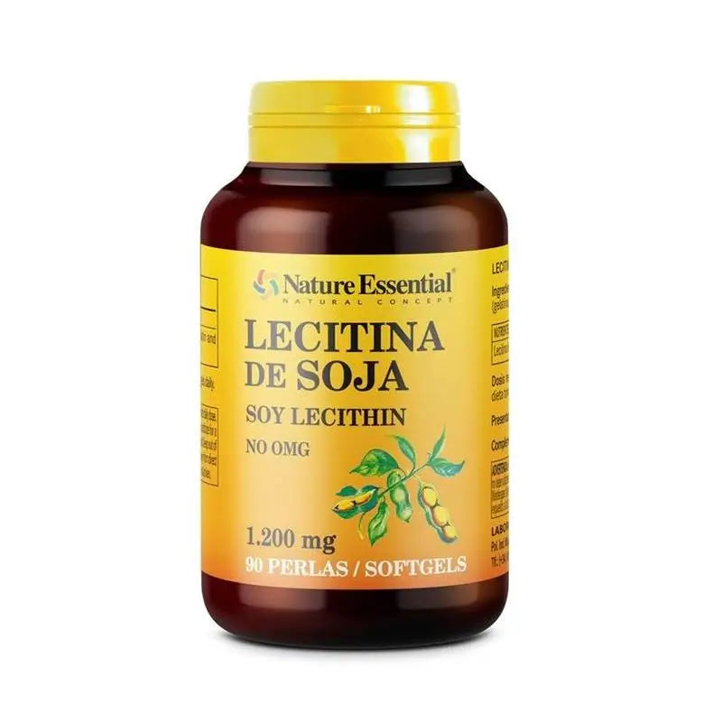 Nature Essential Lecitina De Soja , 90 perlas