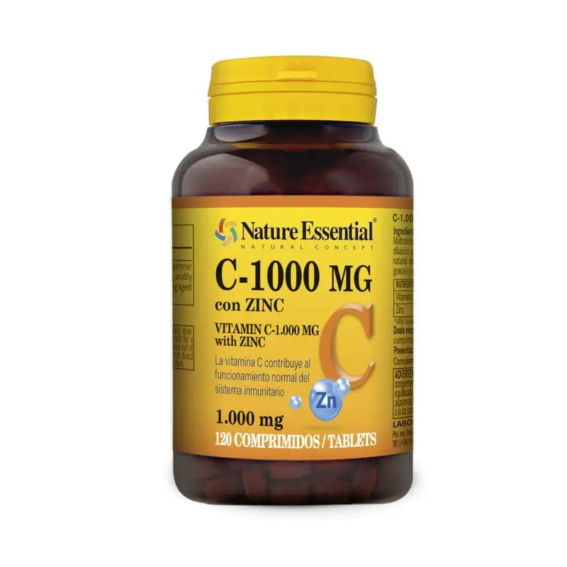 Nature Essential Vitamina C, 120 comprimidos