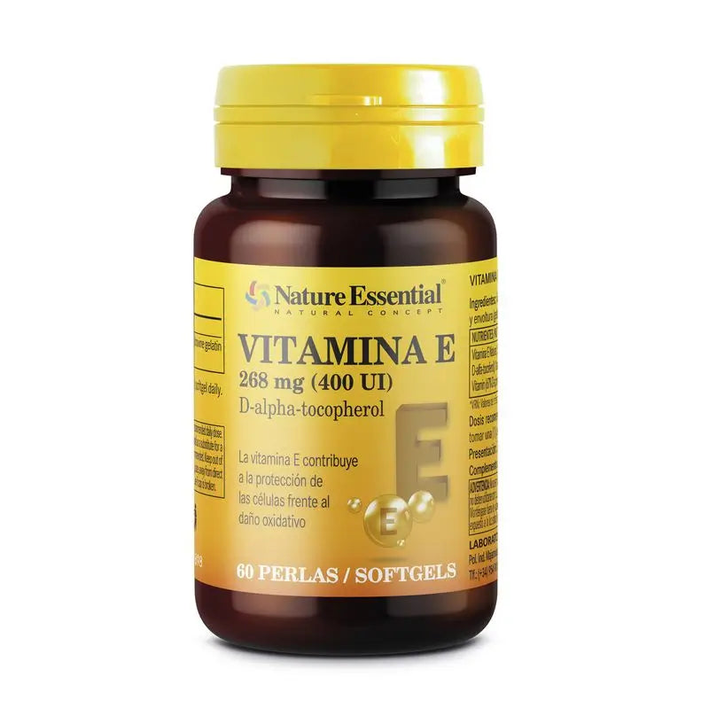 Nature Essential Vitamina E , 60 perlas